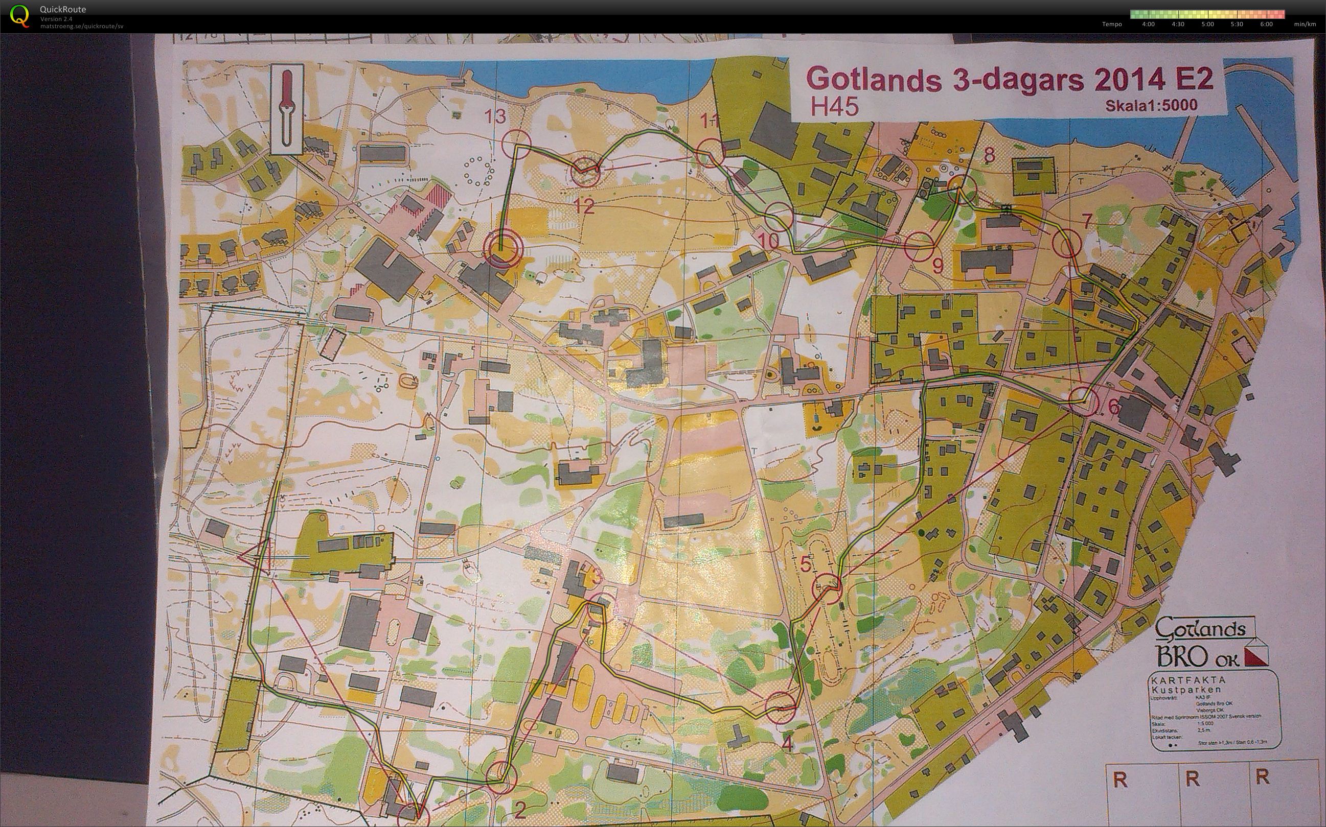 Gotlands 3-dagars, etapp 2 (07-07-2014)